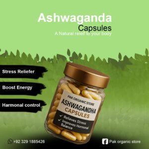 Ashwagandha Capsules [500mg] - 60 capsules