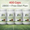 Pack of 4 – MORIN-G 400 Caps – Free Diet Plan